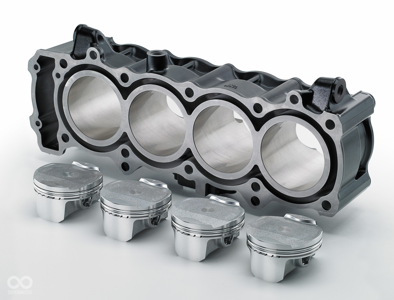 Z900使用鍛造活塞與壓鑄式氣缸