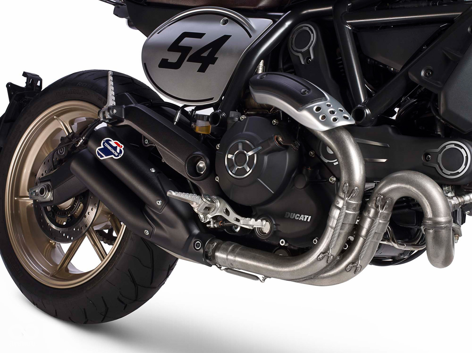 Termignoni為Scrambler車系特製的排氣管