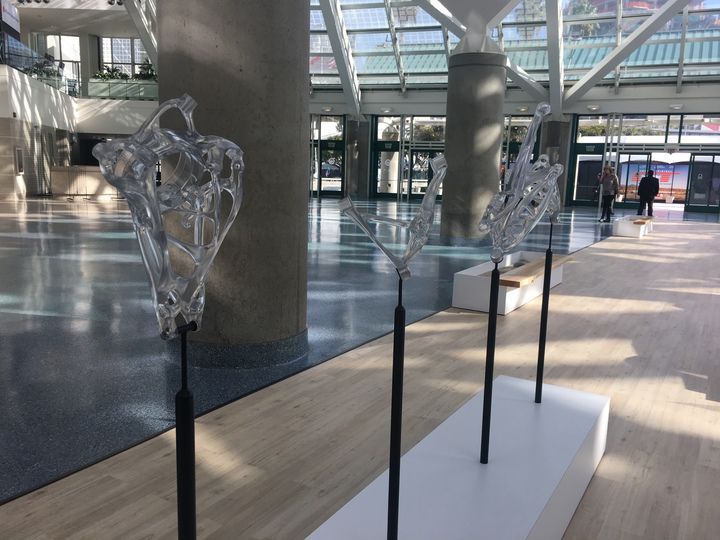 車架使用3D列印技術打造,特殊的仿生造型輕量化與強度兼備