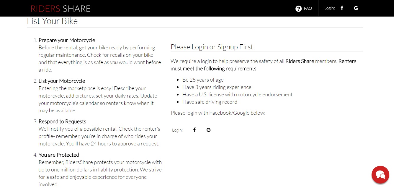 Rider Share 對出租和承租兩方都有條件限制，目的是為了讓平台上的每個人都能放心享受服務。最大的問題是你願意出租你的愛車嗎？